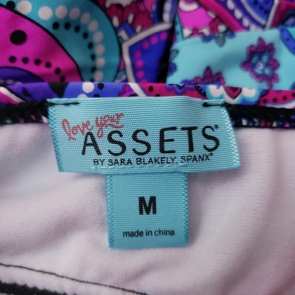 Love Your Assets by Sara Blakely Spanx One Piece Swimsuit Women's Medium M EUC - Picture 6 of 6